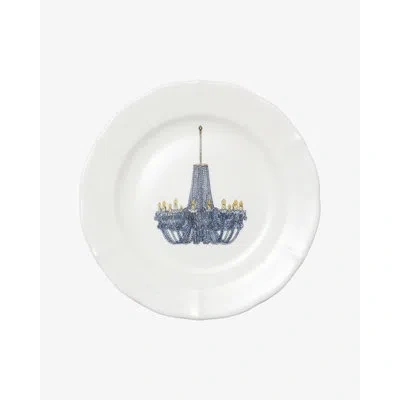 Hankook 1943 Thibaud Herem Objet 8" Plate (chandelier) In White