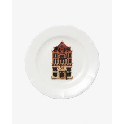 Hankook 1943 Thibaud Herem Objet 8" Plate (village) In White