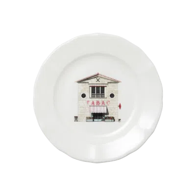 Hankook 1943 Thibaud Herem Objet Bread & Butter Plate In White