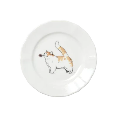 Hankook 1943 Thibaud Herem Objet Bread & Butter Plate In White