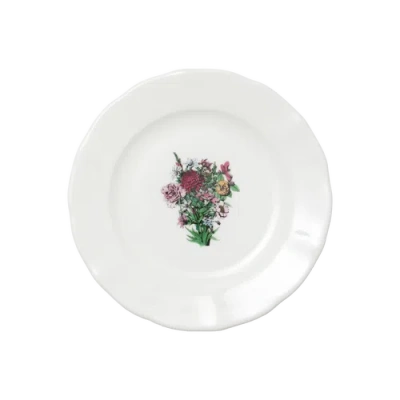 Hankook 1943 Thibaud Herem Objet Bread & Butter Plate In White