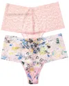 Hanky Panky 2pk Printed Retro Thong