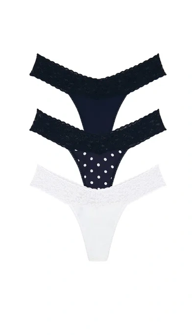 Hanky Panky 3 Low Rise Thongs