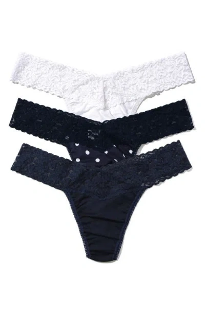 Hanky Panky 3-pack Low Rise Thong