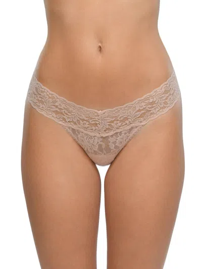 Hanky Panky Signature Lace® V-front High Cut Brief In Brown