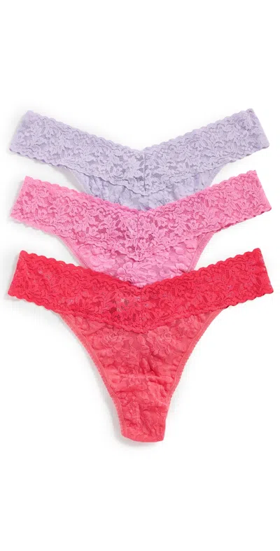 Hanky Panky 3 Pack Original Rise V-day Matchbox Multi