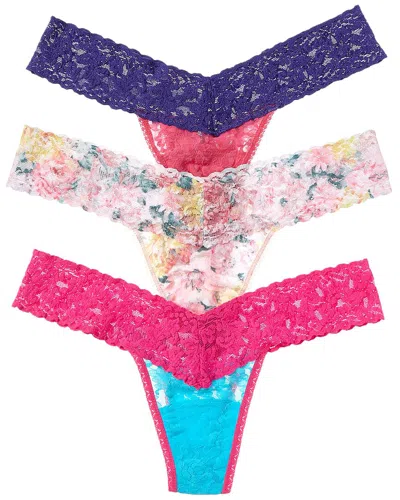 Hanky Panky 3pk Colorplay Low-rise Thong