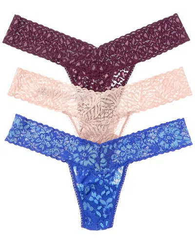 Hanky Panky 3ps Crossdye Leopard Low-rise Thong