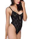 Hanky Panky After Midnight Open Teddy Black In Black