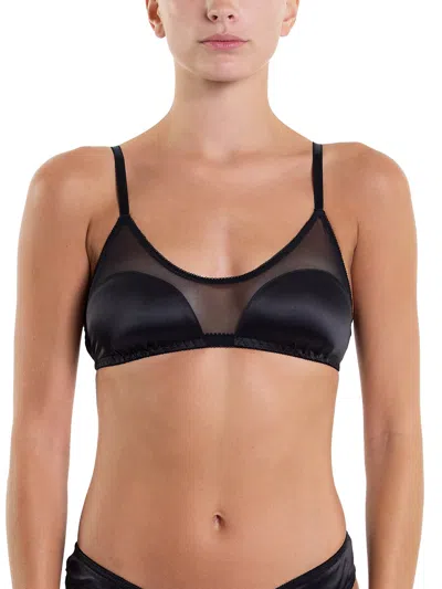 Hanky Panky &oh Dark And Dangerous Bralette In Black