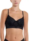 Hanky Panky &oh™ Glamorous Grunge Longline Underwire Bra In Black