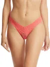 Hanky Panky Signature Low Rise Thongs In Red