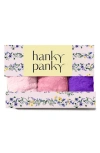 Hanky Panky Assorted 3-pack Lace Original Rise Thongs