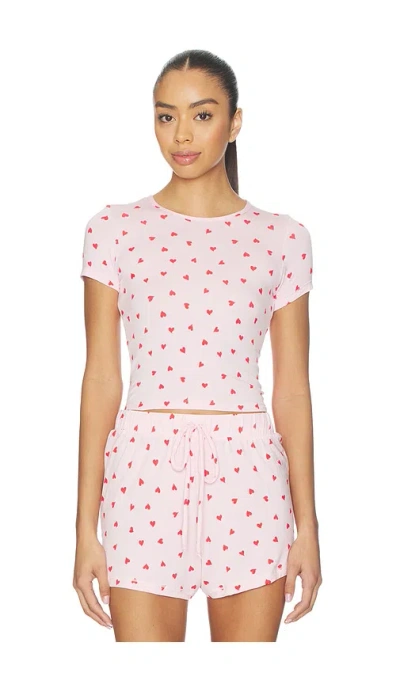 Hanky Panky Baby Tee In Pink