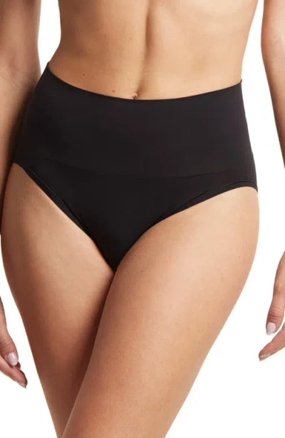 Hanky Panky Playstretch Thong In Black