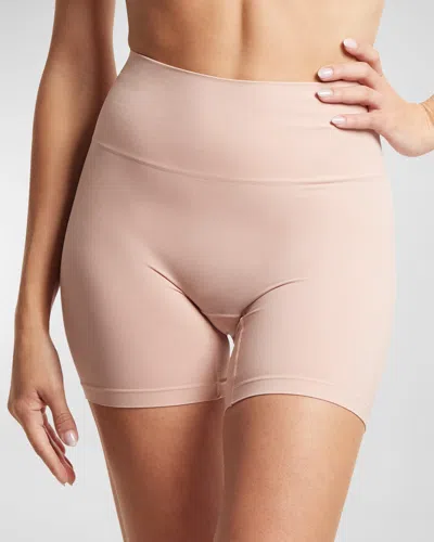 Hanky Panky Body High Rise Bike Shorts In Brown