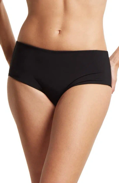 Hanky Panky Boyshorts Bikini Bottoms In Black