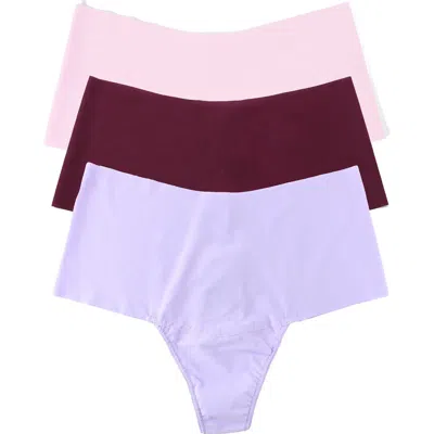 Hanky Panky Breathe Assorted 3-pack High Waist Thongs