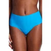 Hanky Panky Breathesoft Hi-rise Thong Underwear In So Cerulean Blue