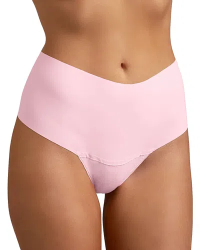 HANKY PANKY BREATHESOFT HIGH RISE THONG,6J1921B