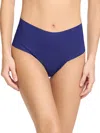 Hanky Panky Playstretch High-waist Thong In Blue