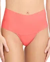 Hanky Panky Breathesoft High Rise Thong In Pink
