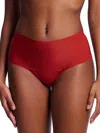 Hanky Panky Breathesoft Hi-rise Thong Underwear In Orange