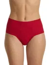 Hanky Panky Breathesoft® High Rise Thong In Red