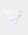 Hanky Panky Bride Original-rise Lace Thong In White