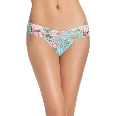 Hanky Panky Capri Bloom Low Rise Thong In Multi