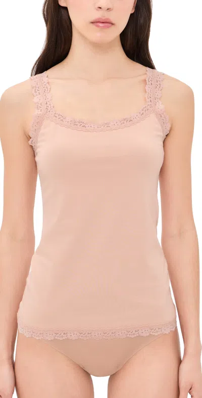 Hanky Panky Cotton Cami Chai In Neutral