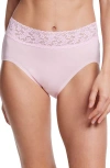 Hanky Panky Cotton French Briefs In Bliss Pink