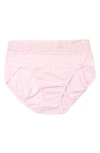 Hanky Panky Cotton French Briefs In Island Pink