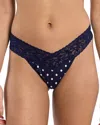 Hanky Panky Cotton With A Conscience Original-rise Thong