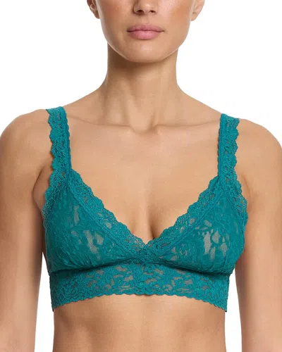 Hanky Panky Crossover Bralette In Green