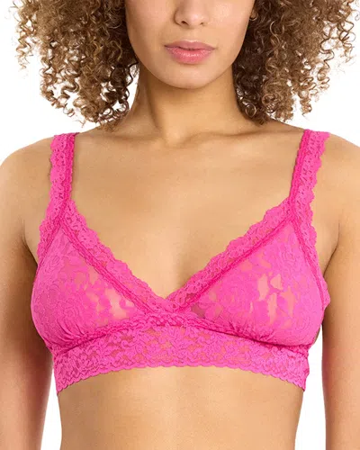 Hanky Panky Crossover Bralette In Pink