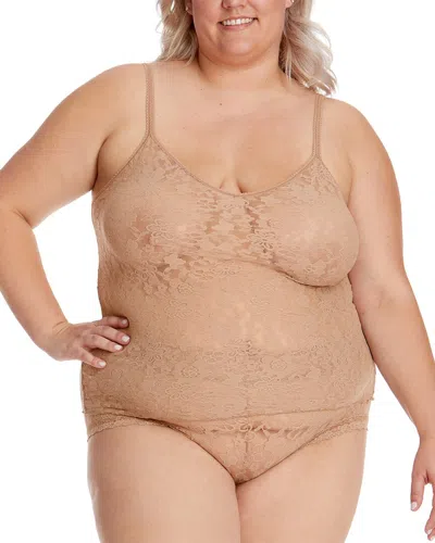 Hanky Panky Daily Lace Plus Cami In Brown