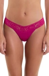 Hanky Panky Dream Low Rise Thong In Pink Ruby