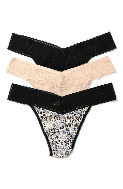 Hanky Panky Dreamease™ Assorted 3-pack Original Rise Thongs