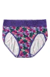 Hanky Panky Dreamease Floral Print French Briefs In Multicolor