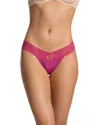 Hanky Panky Dreamease Low Rise Thong In Multi