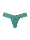 Hanky Panky Dreamease Low Rise Thong, 631004 In Green