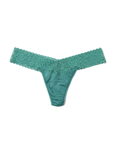 Hanky Panky Dreamease™ Low Rise Thong In Green