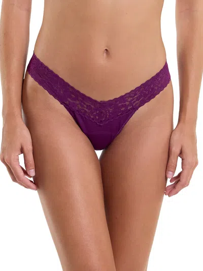 Hanky Panky Dreamease® Low Rise Thong In Purple