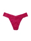 Hanky Panky Dreamease® Original Rise Thong In Pink