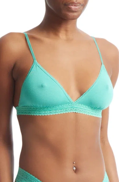 Hanky Panky Dreamease® Triangle Bralette In Green