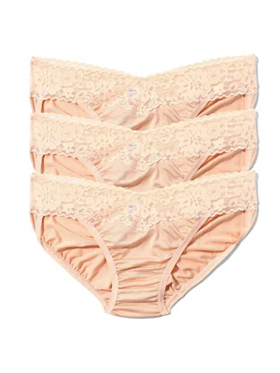 Hanky Panky Dreamease® V-kini 3 Pack In Neutral
