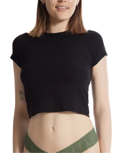 Hanky Panky Eco Rx Babydoll T-shirt In Black