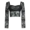 Hanky Panky Prabal Gurung Eyelash Sweetheart Top Black In Black