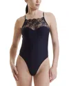 Hanky Panky Prabal Gurung Eyelash Teddy Black